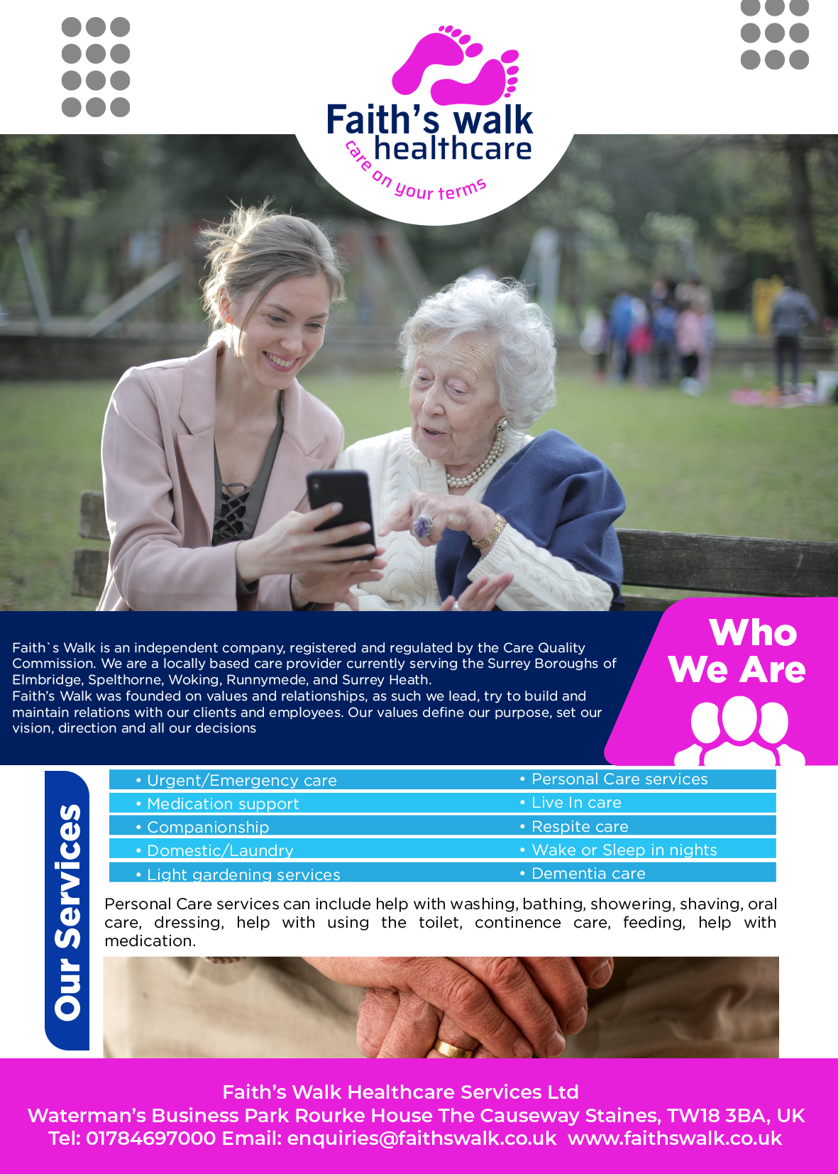 Faith's Walk Newsletter